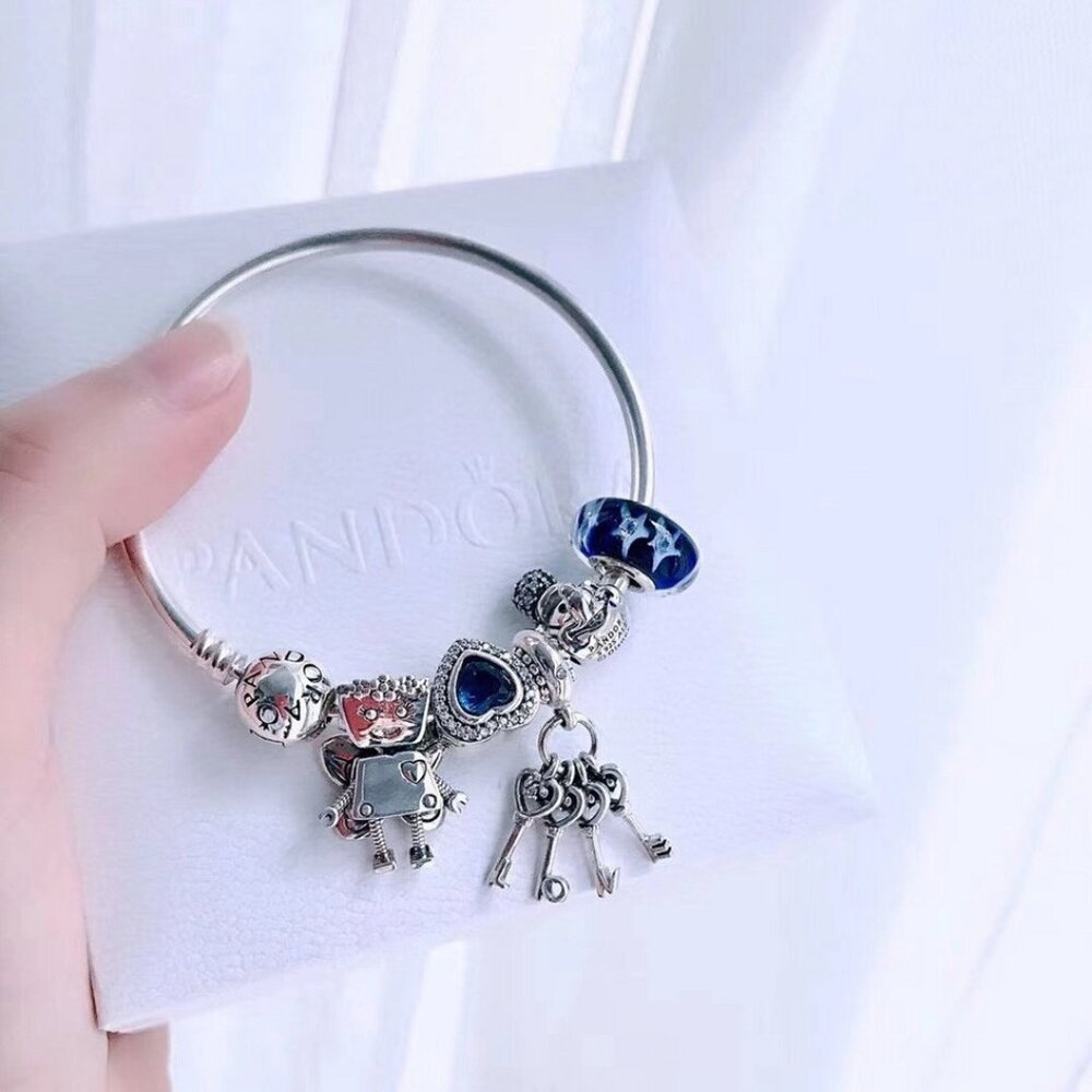 Pandora Disney Mickey Mouse Sterling Silver Bracelet